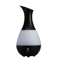 Kovoda Essential Oil Diffuser  Aroma Diffuser Portable Ultrasonic Cool Mist Humidifier with 7 Color LED Lights  Vase-Shaped Mist Mode Adjustment for Home  Office  Bedroom  235ml - B07C9MZRC2